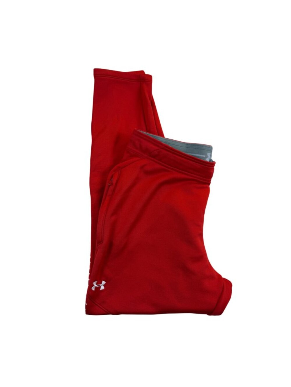 Under Armour Mens Red Coldgear Joggers Loose Fit Pants Size L - Picture 4 of 12